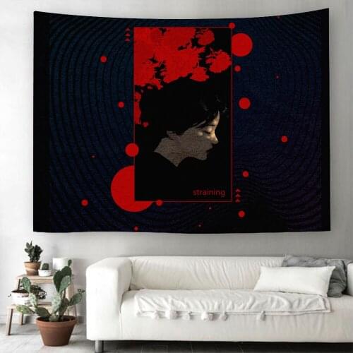Glamour Woman Tapestry Beautiful Lady Wall Hanging Party Modern Wall Tapestry 3D Print Tapestry Home Wall Carpets Dorm Decor
