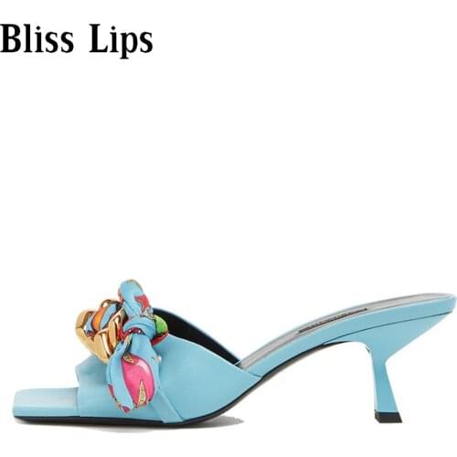 Summer New Style Square Toe Slippers Fashion Open-toe Sandals Outdoor Womens Shoes Comfortable Casual Shoes Women