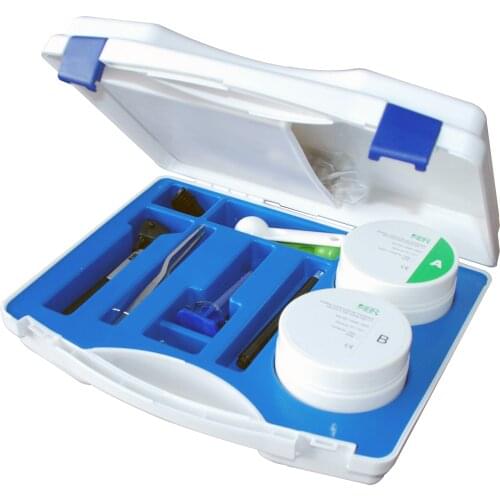 Ear impression Taking Kit Impression Silicone Material Otoscope Syringe Ear Light Tweezers