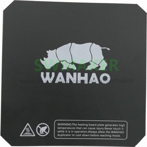 5pcs 220x220mm Wanhao i3 V2.1 3D printer spare parts printing heated bed sticker similar with Buildtak i3 heated plate