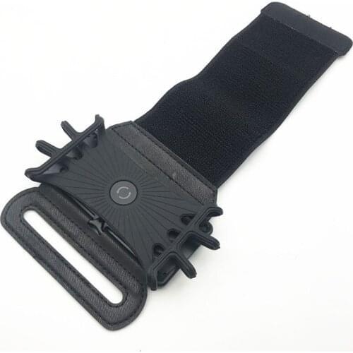Outdoor Sports Armband Mobile Phone Holder 180 Degree Rotating Wrist Arm Band Phone Stand Support For Running Gym Fitness