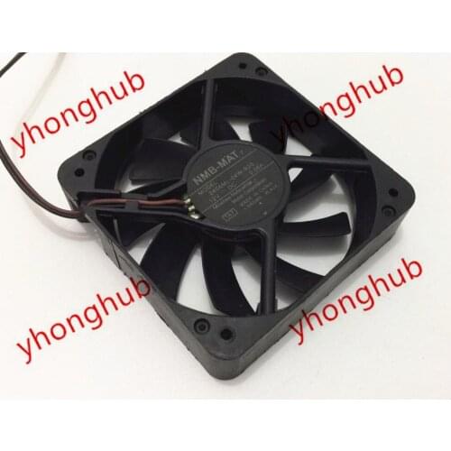 NMB-MAT 2406ML-04W-B20 TA7 DC 12V 0.06A 60x60x15mm 2-wire Server Cooling Fan