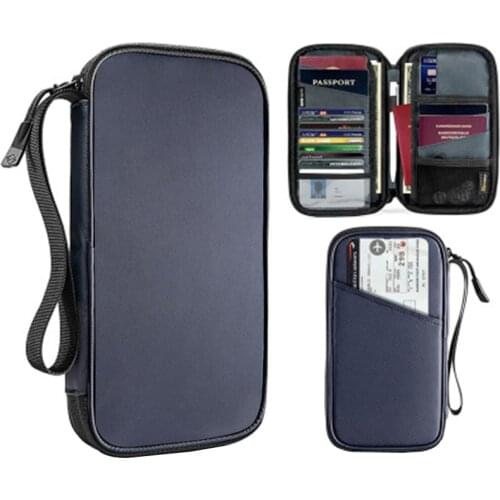 New Passport Travel Wallet Passport Holder Multi-Function Credit Card Package ID Document Multi-Card Storage Pack Clutch