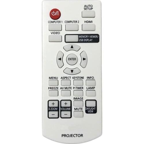 Original New Remote Control For Panasonic PT-LW312 PT-LW333 PT-LW362 PT-LW373 PT-TW342 PT-TW350 PT-TW351R Projector