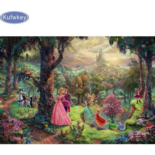 Full Square Drill 5D DIY Diamond Painting "Cartoon characters" 3D Embroidery Cross Stitch Mosaic Rhinestone Decor