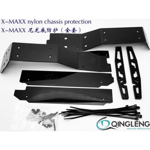 QINGLENG High-strength nylon lightweight chassis armor shield for TRAXXAS X-MAXX
