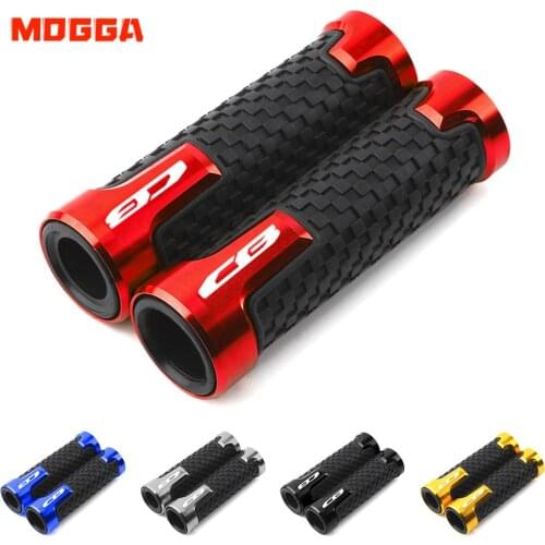 CNC Motorbike Handle Grip For HONDA CB125F CB500 CB190r CB1300 CB1000 CB1000R CB500F CB300F CB599 CB600F HORNET Handlebar Grips