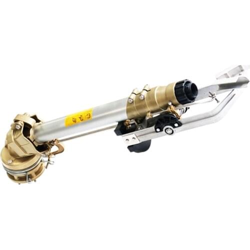 Garden irrigation rotating high pressure watering sprinkler gun