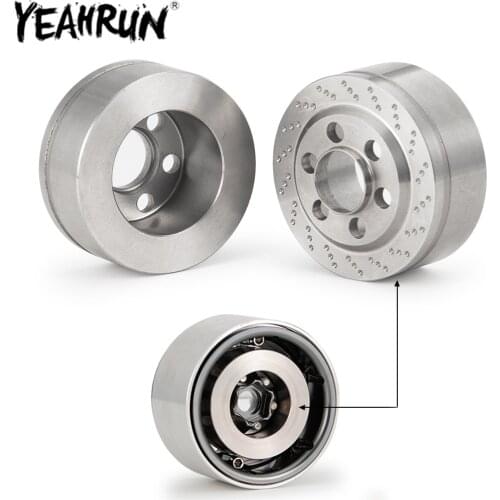 YEAHRUN 87g Metal Internal Counterweight Balance Weight for 2.2inch Wheel Rims for 1/10 RC Crawler Axial Wraith 90048 RR10