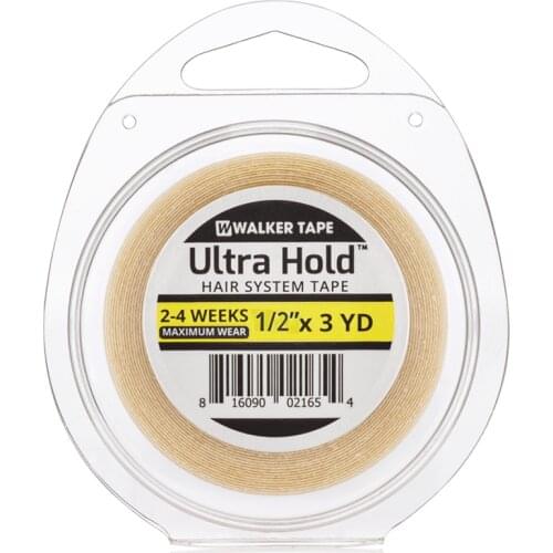 1/2"x3yards walker tape ULTRA HOLD TAPE strong double tape for wigs and toupee . toupee adhesive tape