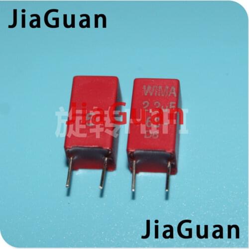 10PCS RED NEW WIMA MKS2 63V 2.2UF PCM5 2u2 2200nf 2.2U63V hot sale 225/63V