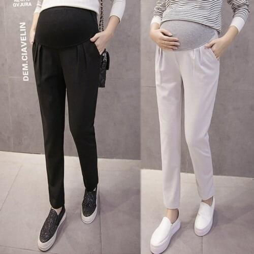Pregnant womens pants 2020 spring and autumn thin section leggings wear summer trousers maternity clothes spring pants