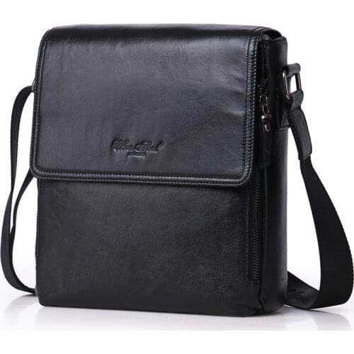 CHEER SOUL Vertical Male Bag Genuine Leather Fashion Mens Business Bag Briefcase Messenger Bag Casual Mens Shoulder Bag L187
