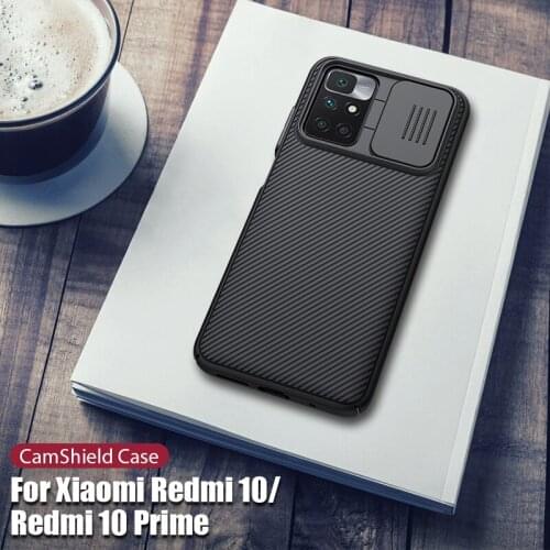 For Xiaomi Redmi 10 Case NILLKIN CamShield Camera Slide Lens Protection Privacy Case For Xiaomi Redmi 10 Prime Back Cover