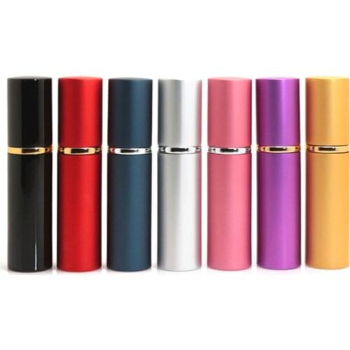 Perfume Distributed Bottles Conventional Portable Perfume Spray Bottle Metal Case Distributed Bottles