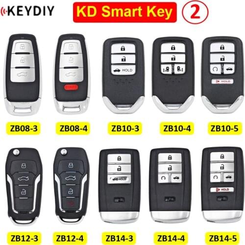 ZB08-3 ZB08-4 ZB10-3 ZB10-4 ZB10-5 ZB12-3 ZB12-4 ZB14-3 ZB14-4 ZB14-5 KEYDIY Universal KD Smart Key for KD-X2 Key Generator