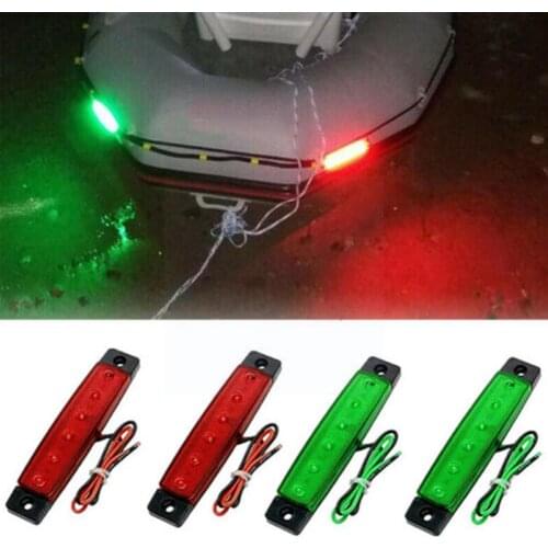 Side Light 6LED Long Strip Side Light 12v24v Truck European Side Car Car Light Truck Ship Light P7U8