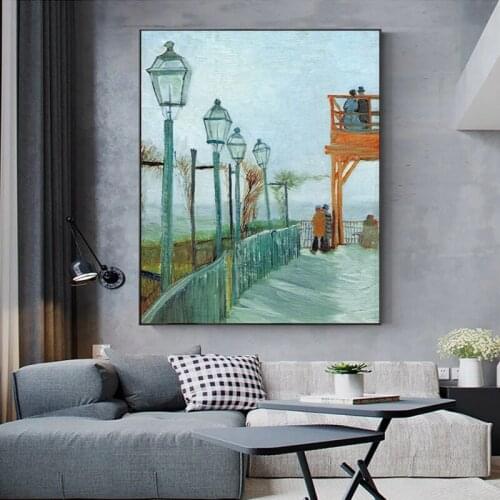 Famous Painter Nickelback Van Goghs Garden Canvas Painting Impressionist Poster Art Picture for Home Decoration Frameless