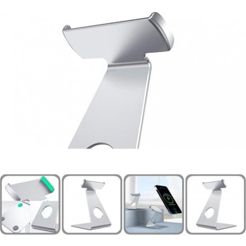 Compact Useful Anti-slip Magnetic Charger Stent Lightweight Wireless Charging Stand Convenient