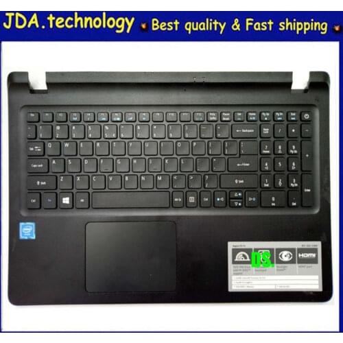 MEIARROW 96%new for Acer Aspire ES1-523 ES1-533 ES1-572 Palmrest upper cover US Keyboard Touchpad