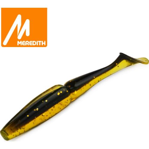 Meredith Crazy Shiner 7cm 3g 10pcs Soft Fishing Lure Soft Bait Fishing Wobbler Bass Minnow Bait Artificial Fishing Tackle