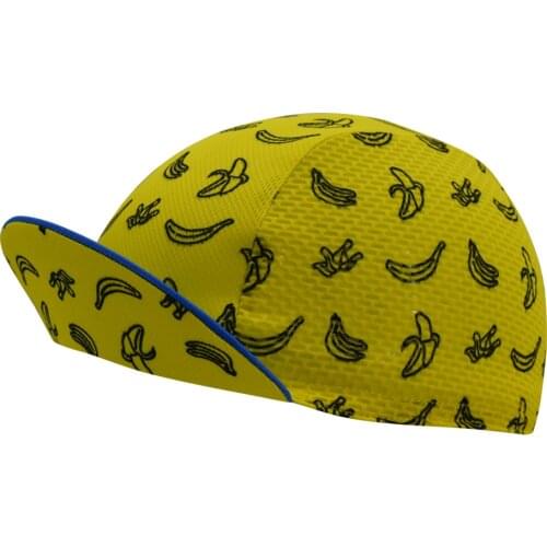 New Yellow Cycling Caps Banana Riding Hat Summer Bike Headwear