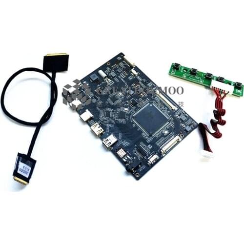 Type-C DP Audio 4K LCD controlador Board HDMI-compatible For LLQ156D1JW04 15.6 inch EDP 40Pin 3840X2160 LCD controlador