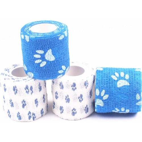 4Pcs Self-Adhesive Elastic Bandage Gauze Tape Finger Muscles Ankle Care Wrap