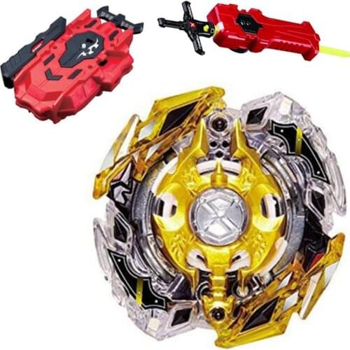 Spinning Top BURST B-111 08 Legend Spriggan + LR RED Launcher and Sword Launcher