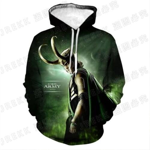 Fashion Men Women Children Cool Sweatshirts Loki Laufeyson 3D Print Boy Girl Kids Hoodies Pullover Long Sleeve Streetwear Coat