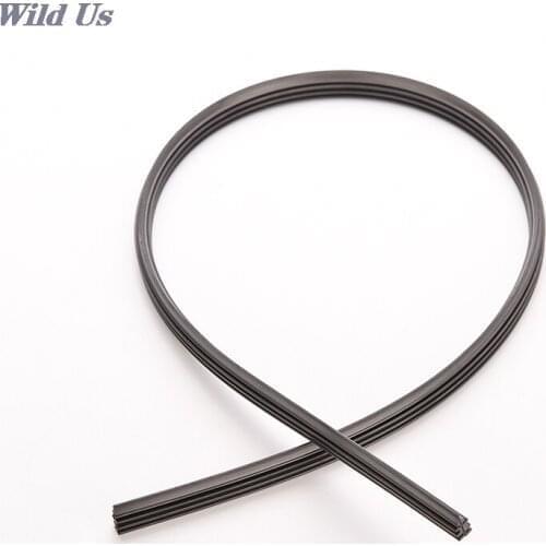 Universal Bracketless Frameless Windshield Wiper Wash Blade Refill Replacement 1pair=1pc Split 2pcs 28'' 26'' 24''car Bus Rubber