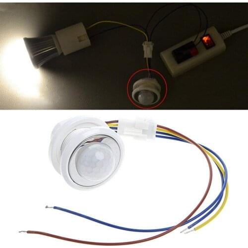 Highly Sensitive Auto ON/OFF PIR Infrared Motion Sensor Switch 110V 220V LED PIR Automatic Sensor Light Switch Mode Detector