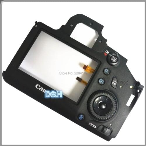 Repair Parts For Canon for EOS 6D Back Cover Rear Shell Assy With LCD External Screen Protection Board Menu Button Cable