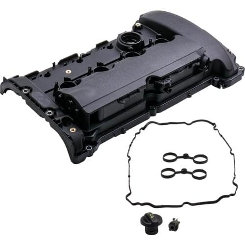 11127646555 Cam Engine Rocker Valve Cover For BMW MINI R55 R56 R57 R58 R59 1.6 Cooper S JCW Black 11127585907 11127572854