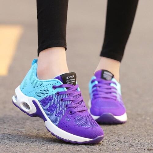 2021 Women Running Shoes Breathable Casual Outdoor Light Weight Sports Shoes Casual Walking Sneakers Tenis Shoes