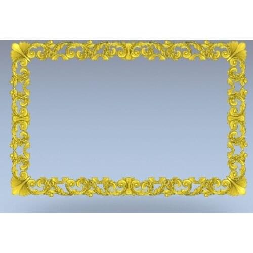 3d model relief for cnc in STL file format Frame_14