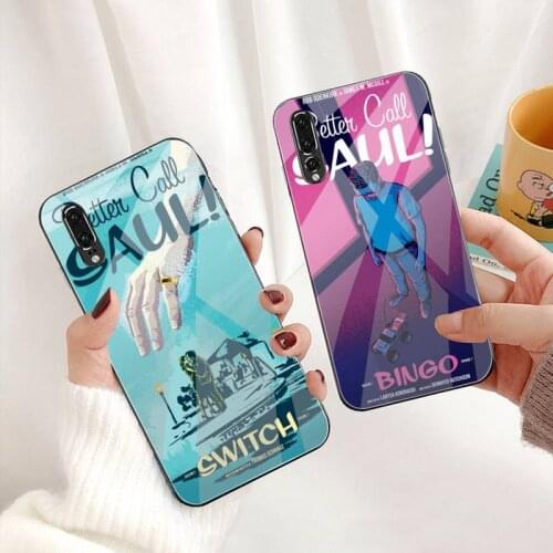 Better Call Saul Phone Case Tempered Glass For Huawei P30 P20 P10 lite honor 7A 8X 9 10 mate 20 Pro