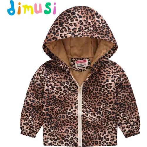 DIMUSI Spring Boys Jackets Fashion Thin Jackets Childrens Print Jackets Baby Girls Casual Windbreaker Outwear Kids Hooded,EA055
