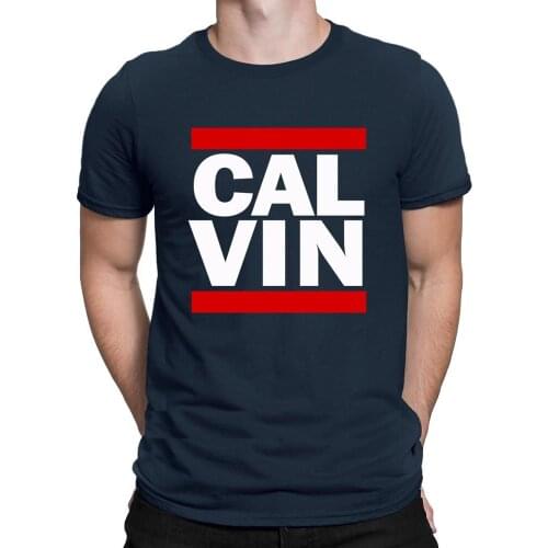 John Calvin Hip Hop tshirts funky Design Classic clothing t shirt for men top tee Leisure 2020 Anlarach big sizes