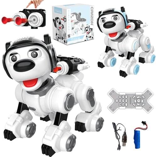Electronic Pet Toy Children Interactive Talking Smart RC Robot Dog Intelligent Educational Mascota Virtual Remote Control BA60DZ