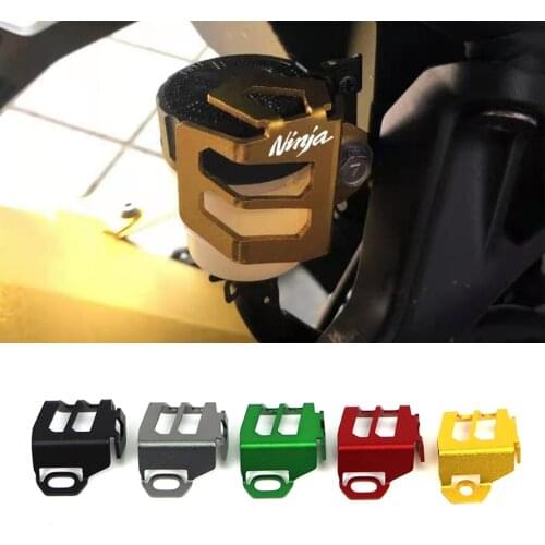 Brake Oil Filler Cap Pot Protective Cover for Kawasaki Ninja400 Ninja650 Ninja 400 650 Z650 Z250 Z400 2016-2020