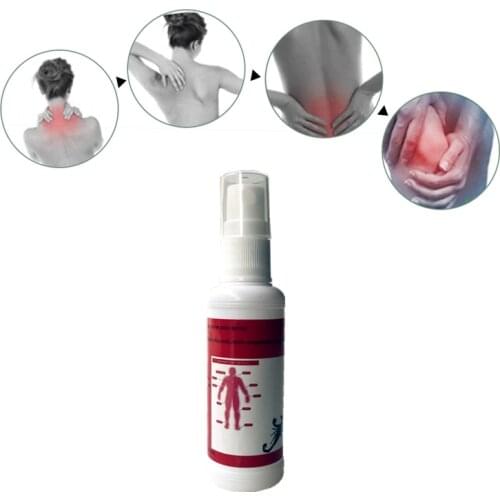 Medical Stop Pain Massage Essential Oil 50ml Knee Pain Swelling Stiff Neck Care Arthritis Waist Pain Patch Chinese Herbal Spray