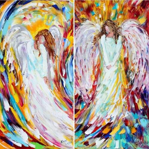 Cartoon Girl,Full Round,Diamond Embroidery,Angel,5D,Diamond Painting,Cross Stitch,Diamond Mosaic,Needlework,Christmas,Gift