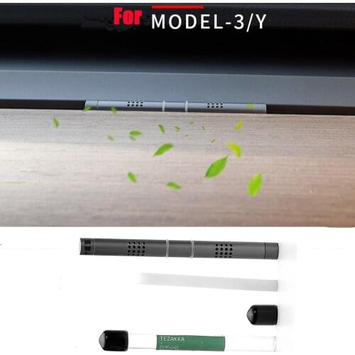For Tesla Model 3 Y Car Air Freshener Perfume Fragrance Scent Smell Accessories Ornament Diffuser