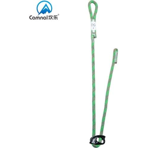 P328 Outdoor asymmetric length adjustable lanyard oxtail srt rappelling cave stream descent descending lanyard