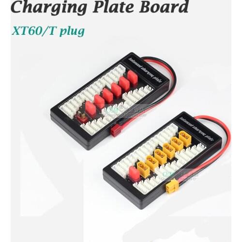 M./-2S-6S Lithium battery expansion board T-plug XT60 Parallel Charge Board For RC Battery Charger Charging Plate Board