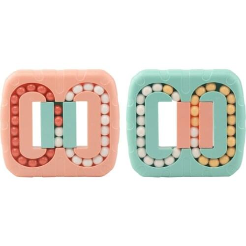 Bean Handheld Intelligence Fingertip Cube Creative Stress Relief Portable Educational Toy