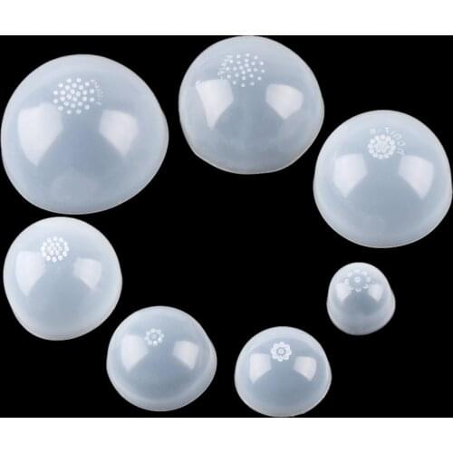 1/12 1/8 1/6 1/4 1/3 Head Clear Silicone Wig Cap Protection Cover for BJD Dollfie Doll Anti-Slip MSD AOD DOD Dollfie