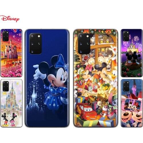 Disney Mickey Castle For Samsung Galaxy A01 A11 A12 A22 A21S A31 A41 A42 A51 A71 A32 A52 A72 A02S Silicone Phone Case