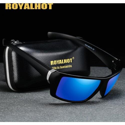 RoyalHot Men Women Polarized Blue Sports Sunglasses Vintage Sun Glasses Retro Eyewear Shades Oculos masculino Male 900179